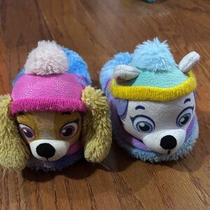 Paw patrol size 9/10 slippers